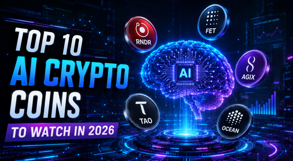 Top 10 AI Crypto Coins to Watch in 2026