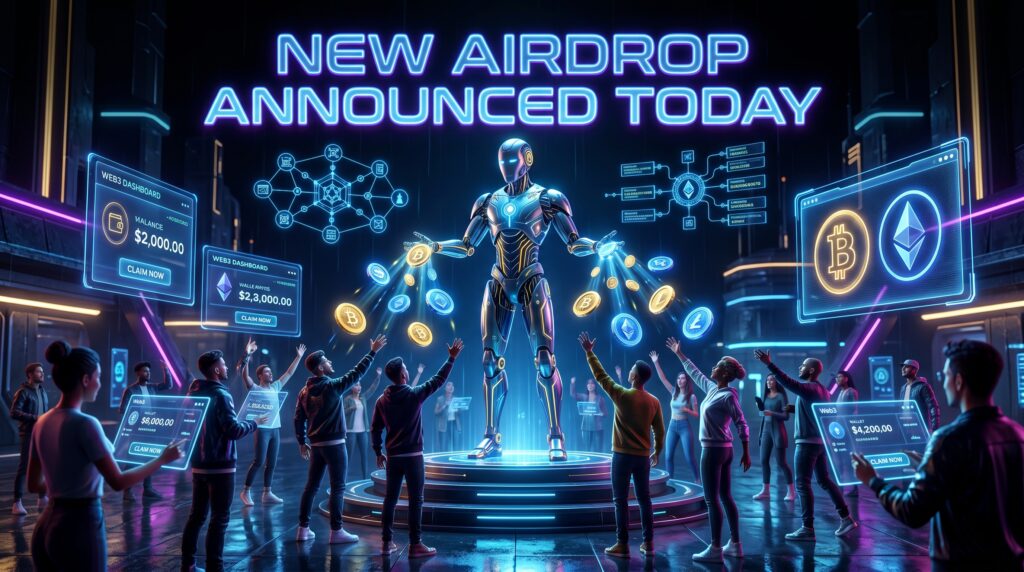 New Airdrop Announced Today – Complete Beginner Guide to the Latest Crypto Opportunity